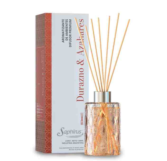 SAPHIRUS PREMIUM DIFUSOR DURAZNO & AZAHARES 130 ML